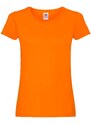 Orange Women's T-shirt Lady fit Original Fruit of the Loom