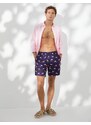 Koton Marine Shorts with Flamingo Print. A drawstring waist with pocket.