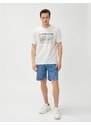 Koton Bermuda Denim Shorts Pocket Detailed Cotton