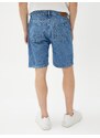 Koton Bermuda Denim Shorts Pocket Detailed Cotton