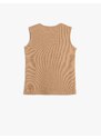 Koton Basic Undershirt Crew Neck Ribbed Cotton