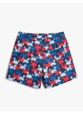 Koton Sea Shorts Crab Print, Lace Waist, Pocket