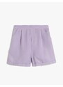 Koton The shorts have an elasticated waist, Modal Fabric, Pocket Pleat Detailed.