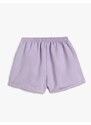 Koton The shorts have an elasticated waist, Modal Fabric, Pocket Pleat Detailed.