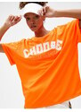 Koton Crew Neck Orange Women's T-Shirt 3sak10029nk