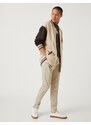 Koton Basic Woven Trousers with Button Detail, 5 Pockets