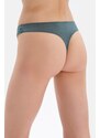 Dagi Green Lace Detail Micro Thong Panties