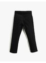 Koton 3skb40006tw Boys Canvas Pants Black