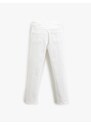 Koton Basic Jeans Trousers 5-Pocket Slim Fit Worn.