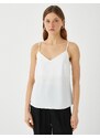 Koton Basic Athlete Straps V-neck