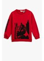 Koton Boys' Red Sweatshirt