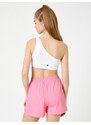 Koton Sports Bra with Window Detail and Cups