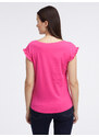 Tmavě růžové tričko ORSAY - Dámské