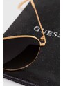 Sluneční brýle Guess dámské, zlatá barva