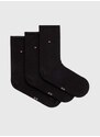 Ponožky Tommy Hilfiger 6-pack dámské, černá barva, 701229980
