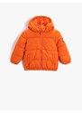 Koton Baby Orange Coat 3wmb20011tw