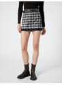 Koton Plaid Mini Skirt with Belt