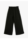 Koton Wide Leg Trousers. Elastic Waist.