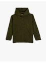 Koton Hooded Sweater Long Sleeve Kangaroo Pocket