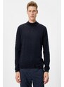 Koton Men's Navy Blue Sweater