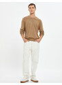 Koton Basic Knitwear Sweater Crew Neck Slim Fit Long Sleeve