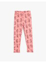 Koton Minnie and Mickey Mouse Leggings Licensed Ribbed Cotton