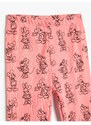 Koton Minnie and Mickey Mouse Leggings Licensed Ribbed Cotton