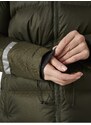 Khaki dámská zimní prošívaná péřová bunda HELLY HANSEN W ESSENCE - Dámské