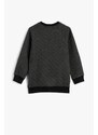 Koton Boys' Anthracite Sweatshirt