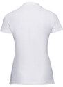 White Women's Polo Shirt 100% Russell Cotton