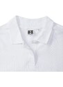 Women's white cotton polo shirt Ultimate Russell