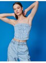 Koton Jeans Bustier Strapless