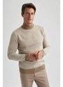 DEFACTO Regular Fit Turtleneck Knitwear Pullover