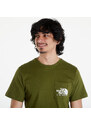 Pánské tričko The North Face Berkeley California Pocket S/S Tee Forest Olive
