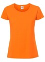 Iconic 195 Ringspun Premium Premium Fruit of the Loom Orange T-shirt