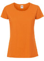 Iconic 195 Ringspun Premium Premium Fruit of the Loom Orange T-shirt