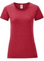 Iconic red Fruit of the Loom Women's T-shirt