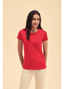 Iconic red Fruit of the Loom Women's T-shirt