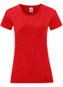 Iconic red Fruit of the Loom Women's T-shirt