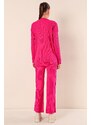 Bigdart 15826 Corduroy Double Suite - Fuchsia