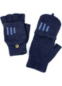 Art Of Polo Man's Gloves Rk22235 Navy Blue