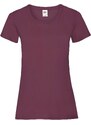 Valueweight Fruit of the Loom Burgundy T-shirt