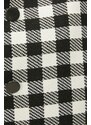 Koton Crop Jacket vrstvený límec se zapínáním na patentky