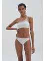 Dagi White Low Waist Bikini Bottom