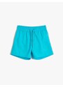 Koton Sea Shorts, Color Changing in Water, Tie Waist, Mesh Lined