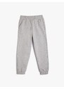 Koton Basic Jogger Sweatpants with Pockets and Elastic Waist.