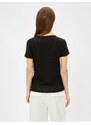 Koton Slim Fit V-Neck T-Shirt