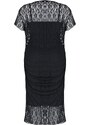 Trendyol Curve Black Lace Midi Knitted Dress