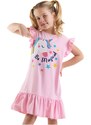 Denokids Unicorn Magic Girls Pink Dress