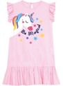 Denokids Unicorn Magic Girls Pink Dress